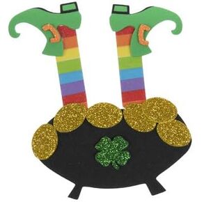 Nikki's Knick Knacks Leprechaun Pot of Gold Craft Kit- Makes 24