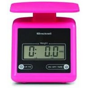 The Amazing Salter Brecknell PS7 7 lb/3.2 kg Electronic Postal Scale-Pink