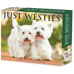 Westies 2025 6.2 "× 5.4" تقويم مربع