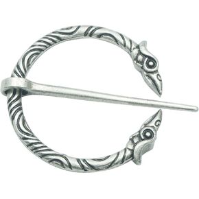 Handpicked Retro Viking Brooch Collection Twisted Knotted Fibula Cloak Pin Penannular Cloak Pin And Shawl Pin In Authentic Nordic Style