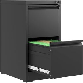 2 Drawer File Cabinet for Home Office, Assembly Required.