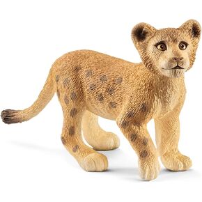Schleich Wild Life, Animal Figurine, Animal Toys for Boys and Girls 3-8 Years Old, Lion Cub, Ages 3+