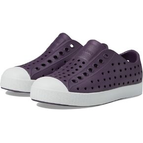 Native Shoes Jefferson (Little Big Kid) Sneaker, Velvet Purple/Shell White, 11 US Unisex