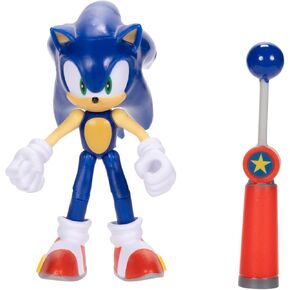 Sonic the Hedgehog 4-inch Sonic Action Figure with Blue Checkpoint Accessory. Ages 3+ (Officially licensed by Sega)