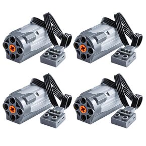 Power Functions M-Motor 8883 (4 PCS) Compatible with Lego Motor MOC Technic Parts