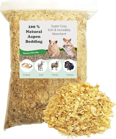 Greaton Premium Natural Pine Animal Bedding - Dust-Free, Soft Shavings, Kiln-Dried & Heat-Treated for Indoor and Outdoor Pets in Kuwait