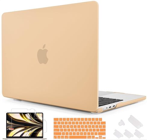 Mektron Case for 2025 M4 MacBook Air 13.6 Inch A3240, Plastic Hard Shell Cases for 2022/2024 MacBook Air 13.6" A2681/A3113 Apple M2/M3 Chip with Liquid Retina Display Fits Touch ID, Crystal Pink in Kuwait