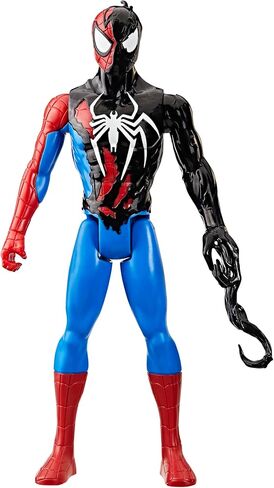 Spider-Man Marvel Venomversus Titan Hero Series Figure ، 12 بوصة (30 سم) شخصيات Super Hero Action وألعاب للأطفال الذين تتراوح أعمارهم بين 4+ in Kuwait