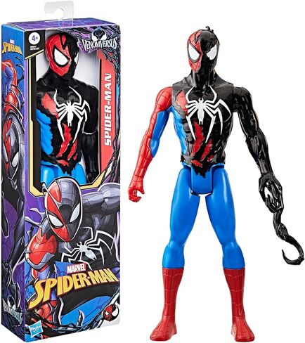 Spider-Man Marvel Venomversus Titan Hero Series Figure ، 12 بوصة (30 سم) شخصيات Super Hero Action وألعاب للأطفال الذين تتراوح أعمارهم بين 4+ in Kuwait