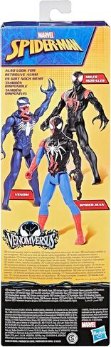 Spider-Man Marvel Venomversus Titan Hero Series Figure ، 12 بوصة (30 سم) شخصيات Super Hero Action وألعاب للأطفال الذين تتراوح أعمارهم بين 4+ in Kuwait