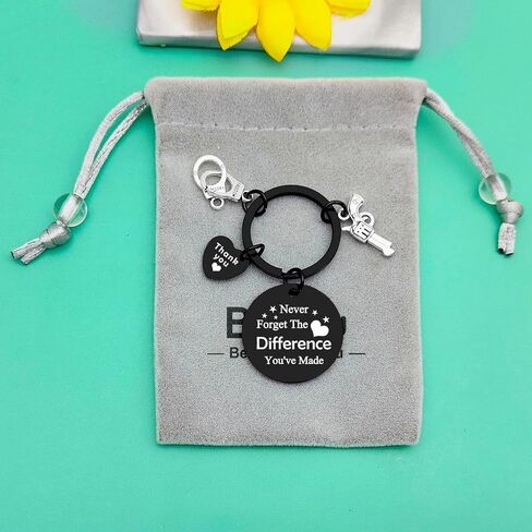 Baipilu Colleague Leaving Gift Thank You Keychain for Coworker Retirement for Coworker Friend Inspirational Keychain Gift in Saudi Arabia