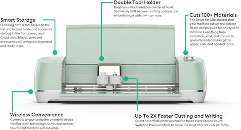 Cricut Explore Air 2 - A DIY Cutting Machine for all Crafts, Create Customized Cards, Home Decor & More, Bluetooth Connectivity, Compatible with iOS, Android, Windows & Mac, Twilight in Kuwait
