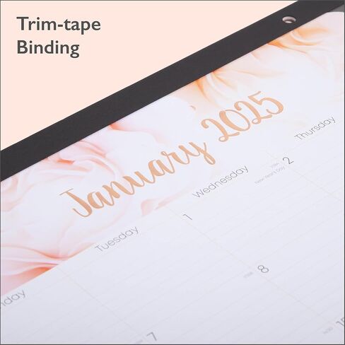 Blue Sky 2025 تقويم لوحة المكتب الشهري ، يناير 2025- ديسمبر 2025 ، 22 "× 17" ، ربط الشريط المقطوع ، ثنائي الفتحة ، كتل يومية ، للمكتب والفصول الدراسية ، Joselyn (Joselyn- 2025 ، 22 "× 17") in Kuwait