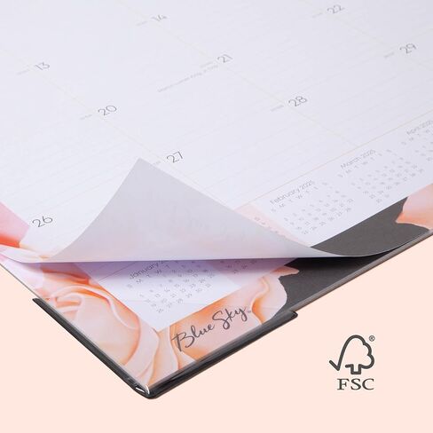 Blue Sky 2025 تقويم لوحة المكتب الشهري ، يناير 2025- ديسمبر 2025 ، 22 "× 17" ، ربط الشريط المقطوع ، ثنائي الفتحة ، كتل يومية ، للمكتب والفصول الدراسية ، Joselyn (Joselyn- 2025 ، 22 "× 17") in Kuwait