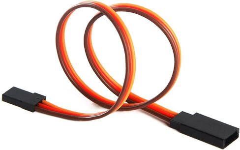 yxq 22awg 60 cores ذكر إلى أنثى 19.7 بوصة خط سلك servo lead line cable for rc model jr stranded futaba Jr ، 10pcs in Kuwait