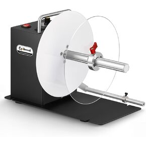 CGOLDENWALL Upgraded Automatic Label Rewinder, Larger Label Width 7.08" Diameter 8.78", Bidirectional Rewinding, Corefree/1"/1.5"/3" Core, Speed Adjustable, Apparel Logistics Office, 100V-240V