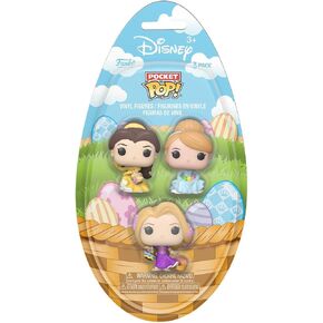 Funko Pocket Pop!: Easter 3-Pack - Belle, Cinderella, Rapunzel