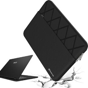 Smatree 15.6 inch Laptop Sleeve for MSI Vector GP66/GP66 Leopard/Raider GE67 HX/Raider GE66/GE66 Raider/GE66 Dragonshield, MSI Protective Laptop Case with Pocket, YKK Zipper, Shockproof Design (E612)