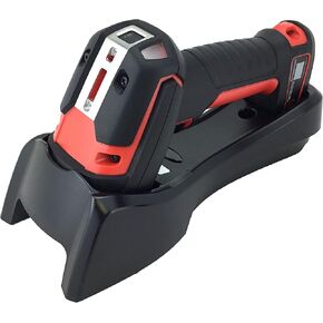 H○neywell Granit 1991i-SR (Standard Range) Ultra-Rugged Industrial-Grade Cordless Barcode Scanner Kit (2D, 1D, PDF, Postal,IP67,Red and Black), Includes USB Cable