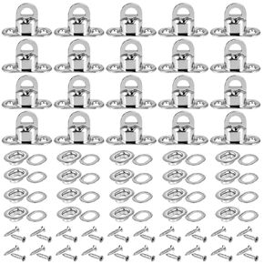 20Piece Set Marine Fastener Turn Button Eyelet and Stud Large Grade Twist Lock Fasteners Twist Lock Grommet Fastener Mounting Screws for Canvas Marine Fastener Turn Buttons