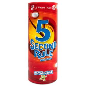 PlayMonster GF003 5 Second Rule Mini Travel Card Game, Multi