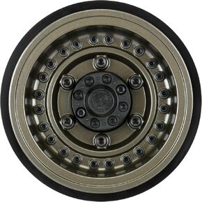 Pro-line Racing Black Rhino Armory Gunmetal 2.9" Aluminum Dual Offset +5/+10 Wheels for Axial SCX6 PRO282600