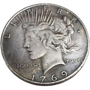 1769-1969p سلام الدولار العملة التذكارية المتماثلة الحرية عملة الولايات المتحدة غير متداولة