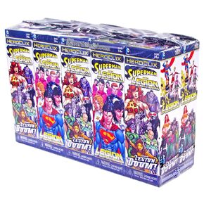 DC Heroclix: Superman و The Legion of Super-Heroes 10 CT. لبنة الداعم