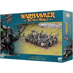 Warhammer Old World - ORC & Goblin Tribes - Black ORC Mob, 44-06