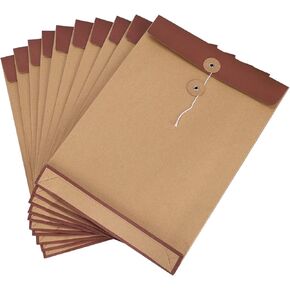 10 Pack A4 Kraft Paper Envelope File File File Bolles Portfolio Project Project File File Divers