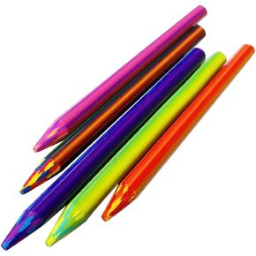 for Creative Rainbow Pencils Refills 5.6mm 3-in-1 Colors Artist Pencil Leads for Sketching Shading Coloring 5 Piece, As Described