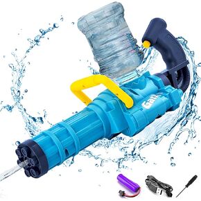 Electric Water Gun for Kids,Automatic Squirt Gun 250CC 13-26 FT Long Range,Summer Outdoor Beach Swimming Pool Party Toys Squirt Gun for Boys Girls Ages 5 6 7 8 9+