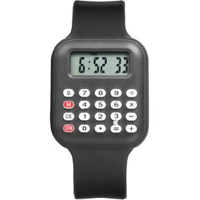 JewelryWe Men Women Digital Wristwatch: Multifunctional Calculator Watch Math Calculation Date Time Function Watch for Students Office in Kuwait
