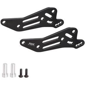 KYX Racing Aluminum Wheelie Bar Mount Upgrades Parts Accessories for 1/18 RC Car LOSI Mini LMT 4X4 Monster Truck