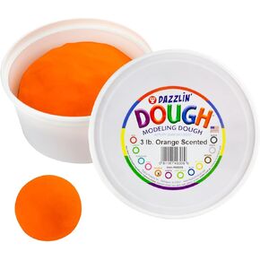 Hygloss Play Modeling Dough - 3lb. - Easter Basket Stuffer - Unscented Dough - Safe & Non-Toxic for Kids Arts & Crafts - Party Favors - Classroom Supplies, Pink
