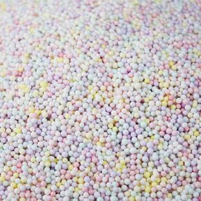yeencheer 80000 Pieces Foam Balls Slime Supplies Colorful Foam Beads 2-3mm for Art Homemade Slime, Wedding and Party Decorations