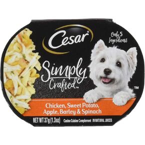 CHC SWT PT APLBRLSPN Wet Dog Food in Natural JUICES 1.3 OZ - 0023100122911