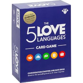 The 5 Love Languages® Card Game, Discover More About Yourself & Your Partner, 300 Prompt Cards To Spark Deep, Meaningful Conversations, Create New Date Ideas And Fun Quiz Questions For 2 Players, 16+