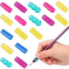 قبضة قلم رصاص للأطفال خط اليد ، قبضة قلم رصاص القلم رصاص قبضة قلم رصاص 18pcs قبضة القلم الرصاص للأطفال قلم رصاص تصحيح تصحيح تصحيح تصحيح الإيدز للطفل روضة الأطفال
