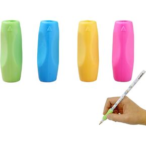 4PCS Pencil Grips for Kids Handwriting,Silicone Children Pencil Holding Practise Device for Correcting Pen Holder Postures Correction Tools