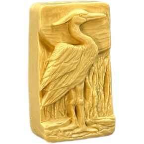 Heron Silicone Mold SOAP Plaster Wax Resin Clay 5oz