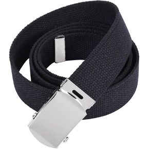 Rothco Military Web Belts, Black/Gold, 54"