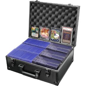 Toploader Storage Box for 3" x 4" 35pt Rigid Card Holders, Sports Card Case Holds 600 Toploaders, Top Loader Storage, Trading Card Storage Box for Trading Cards & Magnetic Card Holder