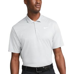 Nike Men's Victory Solid Dri-Fit Polo Smoke Gray