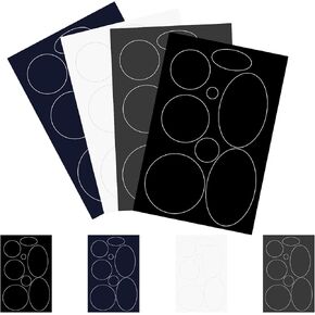 64 Pcs Self Adhesive Fabric Repair Patch Puffer Down Jacket Repair Patch Kit 4 Colors Nylon Repair Patches Tape Waterproof Stick on Patches Tape for Coat Pants Sleeping Bags Tent Holes Fixing