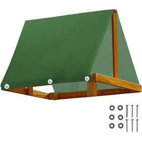 مجموعة الأرجوحة استبدال TARP Kids Playground Roofly Canopy مقاومة للماء في الهواء الطلق بديل Sunshade Cover Backet Playset Playset Placeet Placeet Canopy
