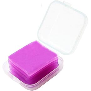 Purple Diamond Painting Glue Clay, Colorful DIY Painting Wax Organizer Box Embroidery Drilling Mud Point Drill Pen Accessories Mosaic Making