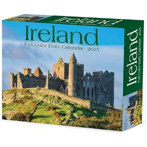 Willow Creek Press Ireland Daily 2025 Box/Desk Calendar (5.86" x 4.72")