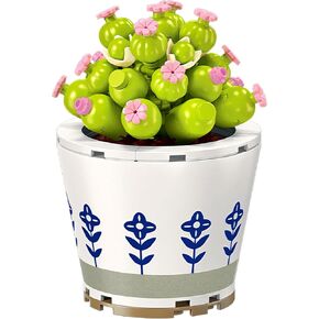 Tiny Plants Building Set,193 Pieces, Mother's Day Flower Gifts for Mom, Room and Office Decoration Models, Birthday Gift for Girls and Adults