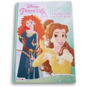 Disney Princess Coloring and Activity Book - 80 Pages